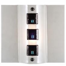 Meyda Green 97998 - 12"W Metro Fusion Black Tie Affair Wall Sconce