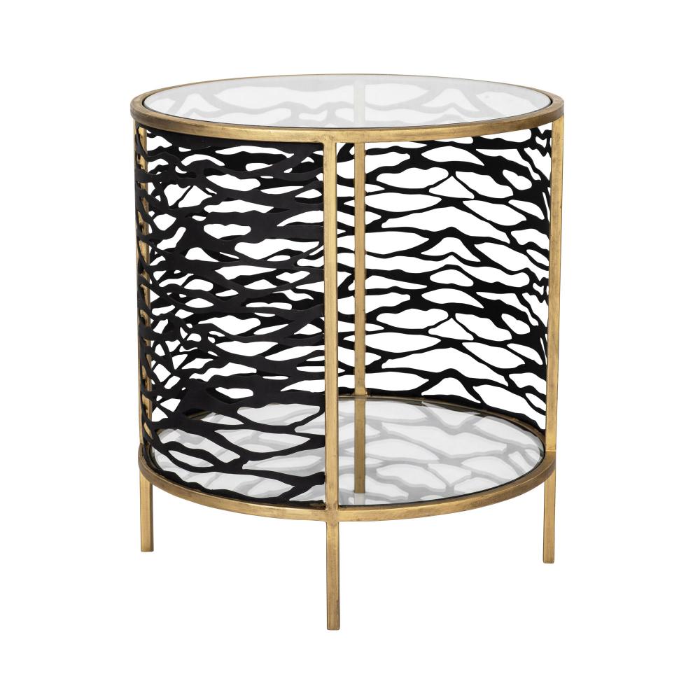 Kato End Table - Havana Gold/Carbon