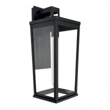 Artcraft AC8881BK - Elmgrove-1-Light Outdoor Wall Light-7.5"-Black