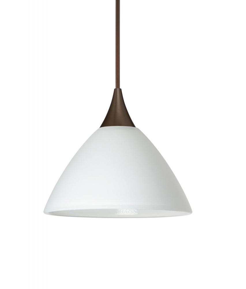 Besa Pendant Domi Bronze White 1x50W Halogen