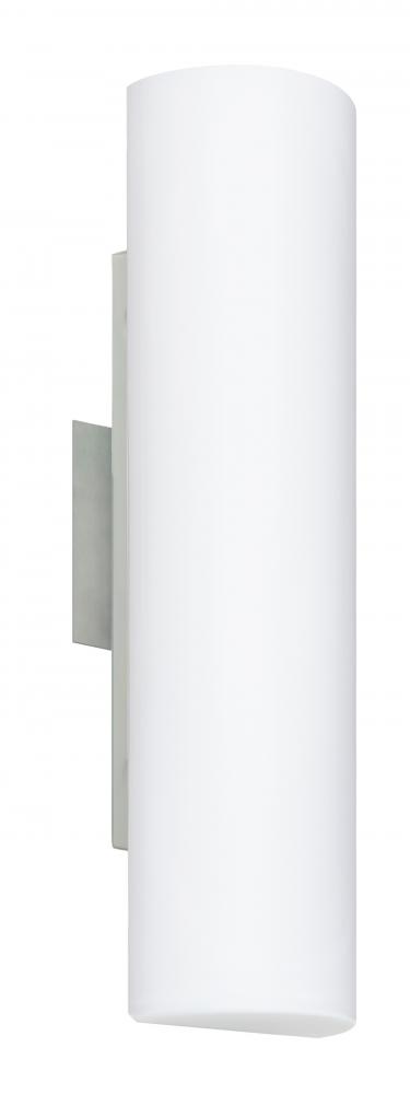 Besa Wall Baaz 16 Silver Opal Matte 1x5W LED