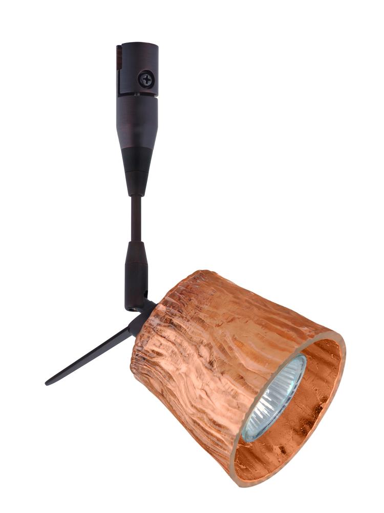 Besa Spotlight Nico 3 Bronze Stone Copper Foil 1x50W Halogen Mr16