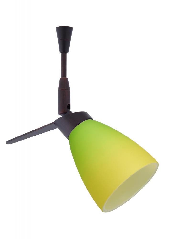 Besa Spotlight Andi Bronze Bicolor Green/Yellow 1x35W Halogen Mr11