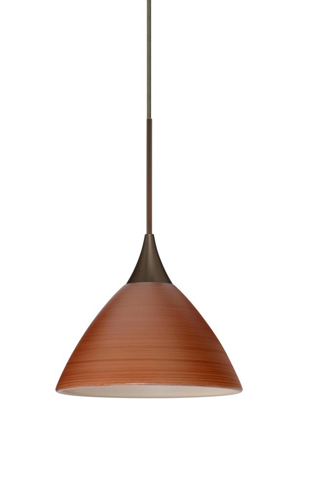 Besa Pendant Domi Bronze Cherry 1x50W Halogen