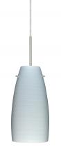 Besa Lighting 1JC-1512KR-LED-SN - Besa Tao 10 LED Pendant Chalk Satin Nickel 1x9W LED