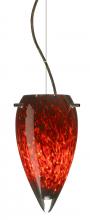 Besa Lighting 1KX-412541-LED-BR - Besa Juli LED Cable Pendant Garnet Bronze 1x9W LED