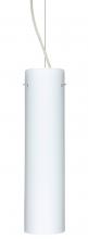 Besa Lighting 1KX-722407-SN - Besa Stilo 16 Pendant Opal Matte Satin Nickel 1x100W Medium Base