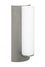 Besa Lighting 1WE-118607-LED-SN - Besa Wall Metro Satin Nickel Opal Matte 1x5W LED