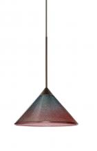 Besa Lighting 1XC-117691-LED-BR - Besa Pendant Kona Bronze Bi-Color 1x5W LED