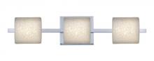 Besa Lighting 3WS-7873ST-CR - Besa Wall Paolo Chrome Stucco 3x50W G9