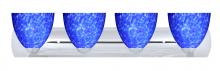 Besa Lighting 4WZ-757286-CR - Besa Wall Sasha Chrome Blue Cloud 4x75W Medium Base