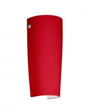 Besa Lighting 7041RM-LED-SN - Besa Tomas LED Wall Ruby Matte Satin Nickel 1x8W LED