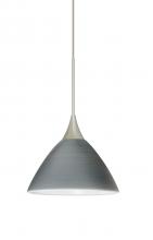 Besa Lighting RXP-1743TN-SN - Besa Pendant Domi Satin Nickel Titan 1x50W Halogen