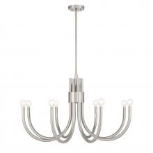 Savoy House 1-6680-8-SN - Sorrento 8-Light Chandelier in Satin Nickel