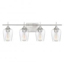 Savoy House 8-4030-4-SN - Octave 4-Light Bathroom Vanity Light in Satin Nickel