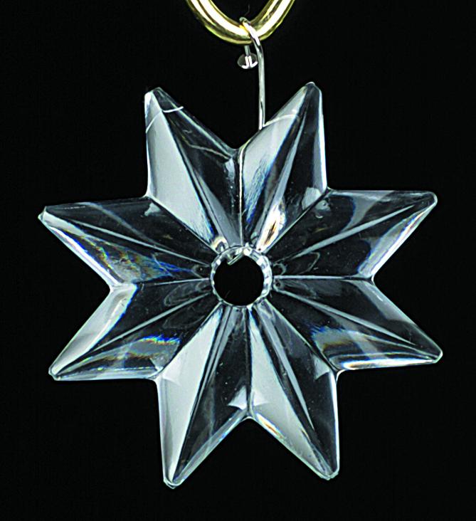 40MM GLASS STAR