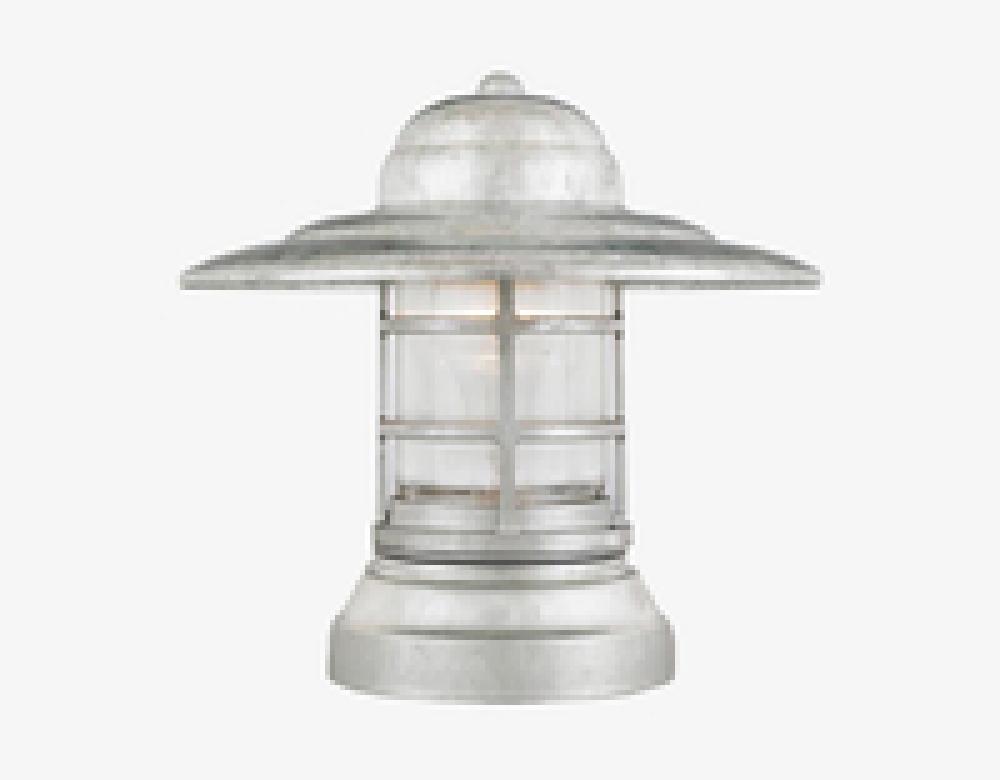 GALVANIZED COLUMN MOUNT FIXTURE, 