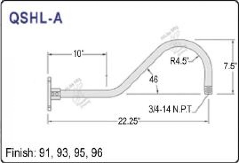 Mounting Arm - Galvanized