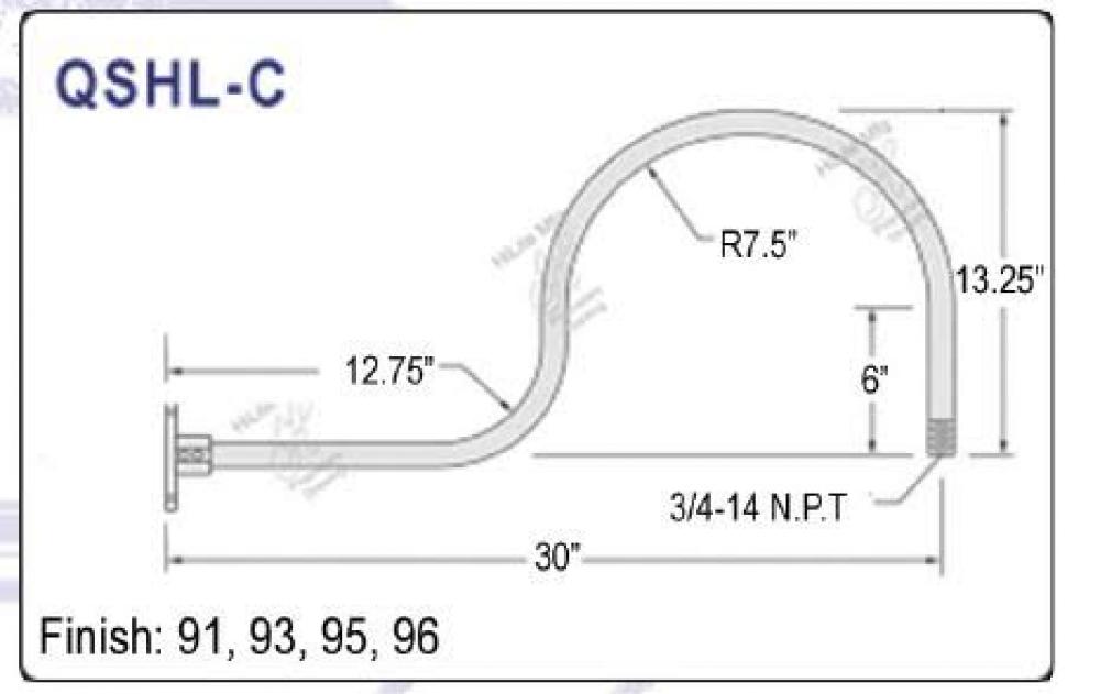 Mounting Arm - Galvanized