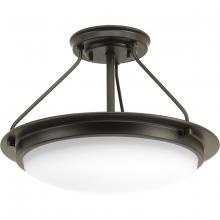 Progress P350064-129-30 - Apogee Collection 15" LED Semi-Flush/Convertible