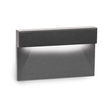 WAC US WL-LED140-C-BK - LED Horizontal Ledge Step and Wall Light