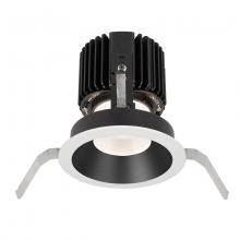 WAC US R4RD1T-S835-BKWT - Volta Round Shallow Regressed Trim with LED Light Engine