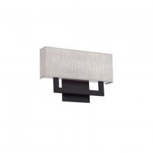 WAC US WS-13115-BK - MANHATTAN Wall Sconce