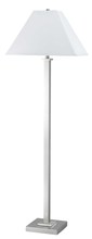 CAL Lighting LA-60003FL-1 - 59" Tall Metal Floor Lamp in Chrome Finish