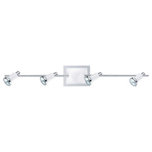 Eglo 200099A - 4X50W Track Light w/ Chrome & Shiny White Finish