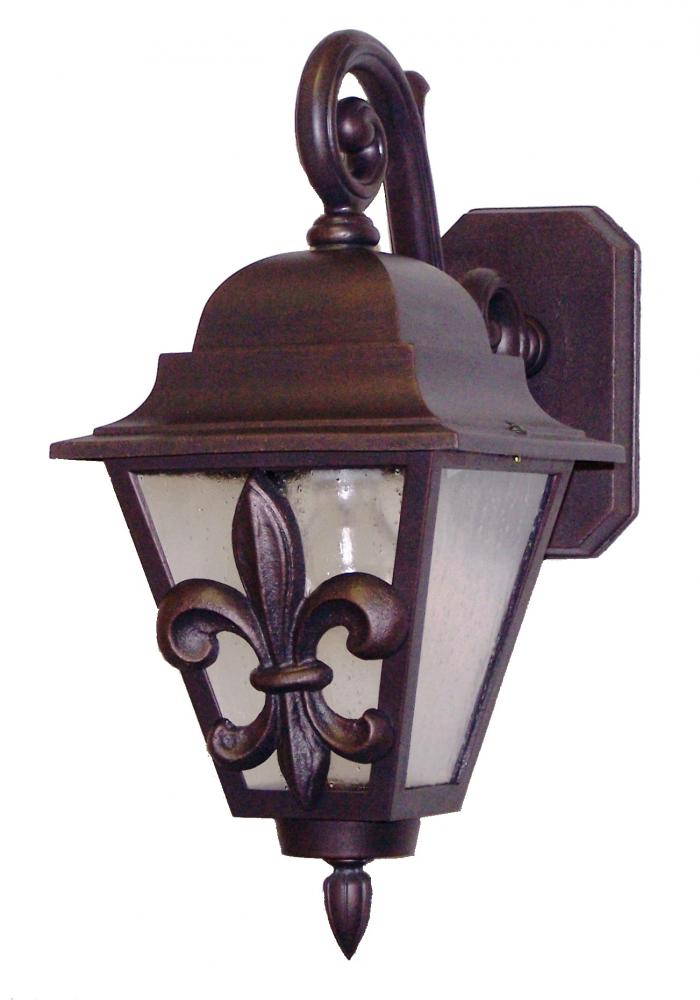 Americana Collection Fleur De Lis Series Model FL177066 Medium Outdoor Wall Lantern