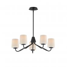 Maxim 12696WTBK - Durham-Single-Tier Chandelier