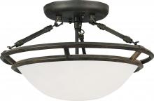 Maxim 2670MRBZ - Stratus 3-Light Semi-Flush Mount