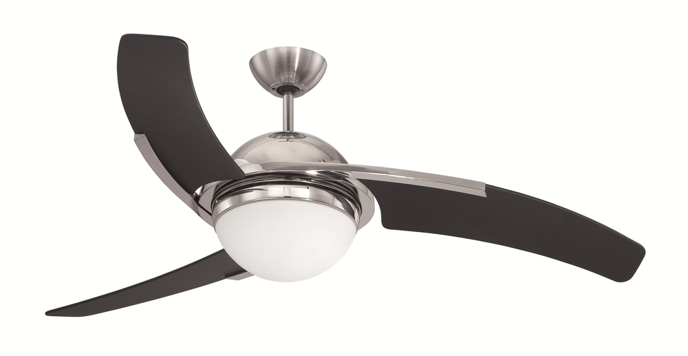 54" Ceiling Fan w/Blades & LED Light Kit