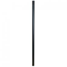 Craftmade Z8790-TB - 8' Black Post w/ Knockouts for Photocell and Outlet