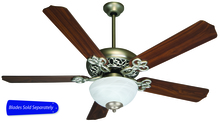 Craftmade CCU52BN - 52" Ceiling Fan w/LED Light Kit, Blades Options