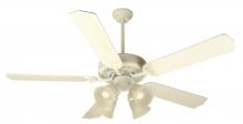 Craftmade CDU203W-CFL - Four Light W - White Alabaster Glass Fan Motor Without Blades