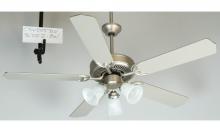 Craftmade CDU205BN - Three Light Bn - Brushed Nickel Alabaster Glass Fan Motor Without Blades