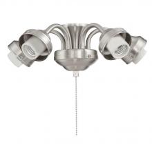 Craftmade F525-BN-LED - 5 Light Fitter w/5x9w LED