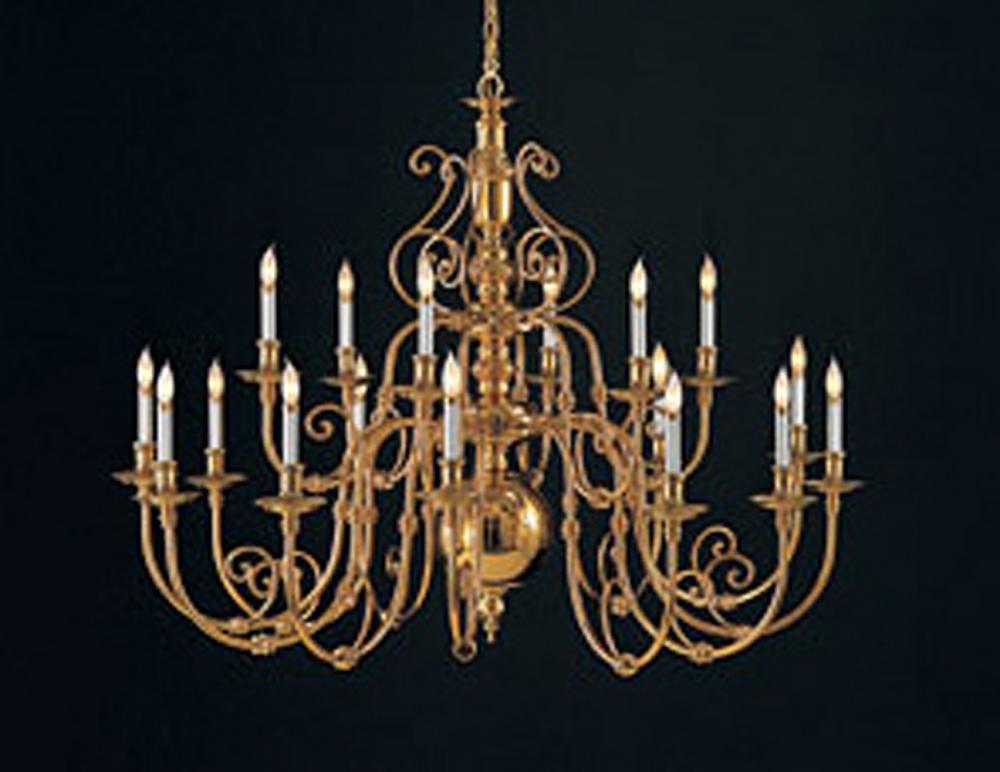 Essex House 18 Light Brass Chandelier I