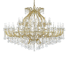 Crystorama 4480-GD-CL-SAQ - Maria Theresa 49 Light Spectra Crystal Gold Chandelier