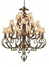 Crystorama 6917-FB - Crystorama Royal 24 Light Florentine Bronze Chandelier