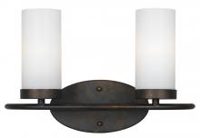 Crystorama 9262-EB - Cameron 2 Light Bronze Vanity Light