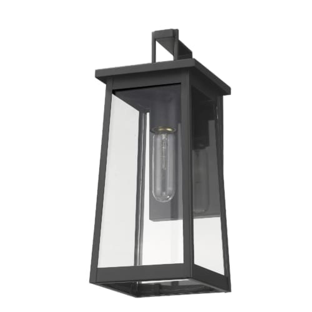 Alden 1-Light Matte Black Wall Light