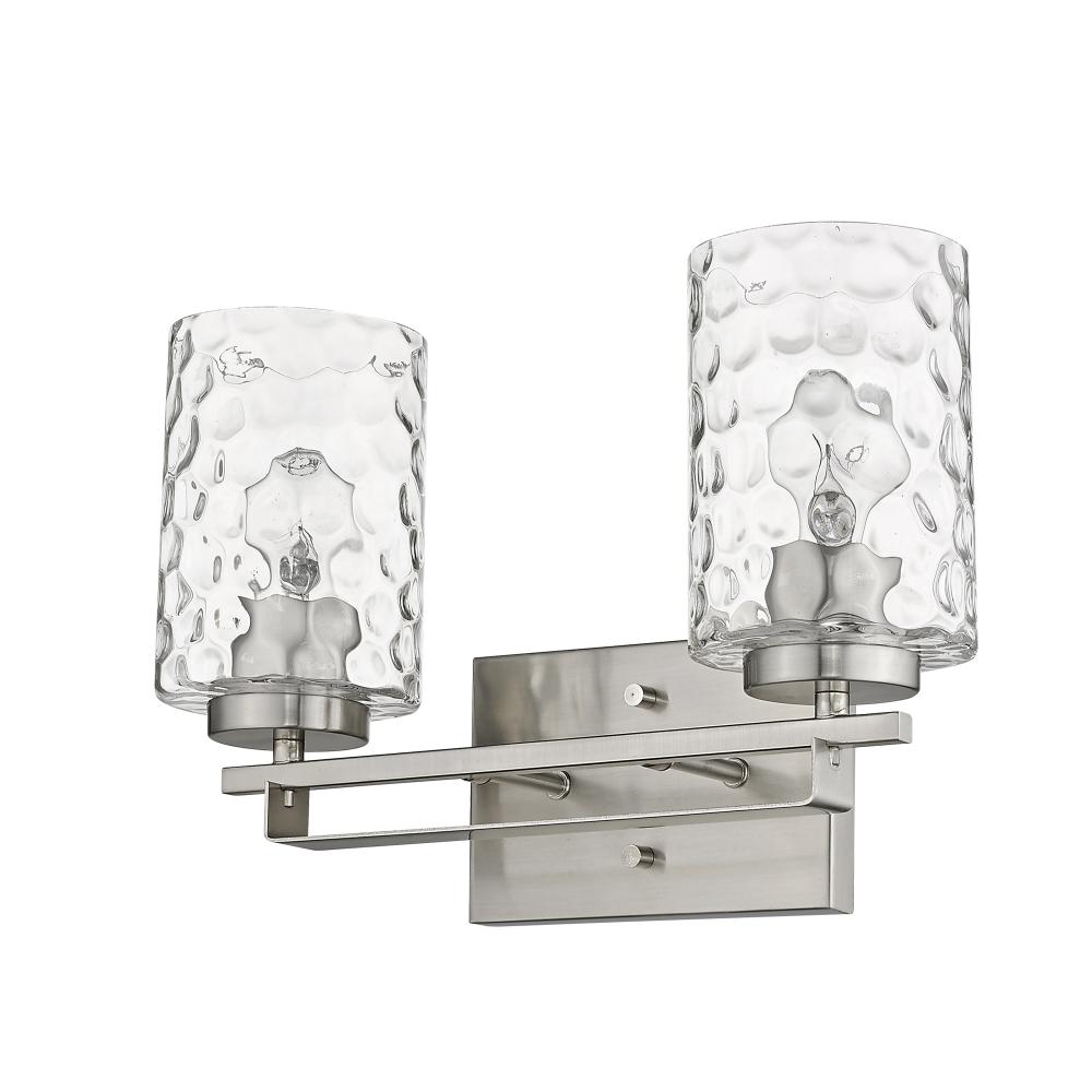 Livvy 2-Light Satin Nickel Vanity