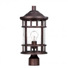 Acclaim Lighting 31947ABZ - Vista II Collection Post Lantern 1-Light Outdoor Architectural Bronze Light Fixture