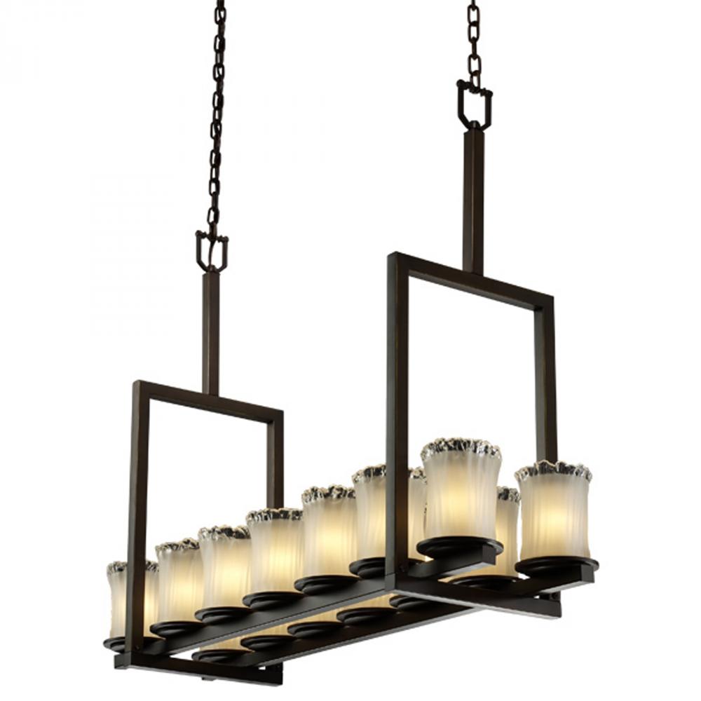 Dakota 14-Light Bridge Chandelier (Tall)