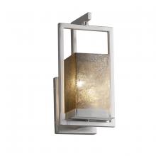 Justice Design Group FSN-7511W-MROR-NCKL - Laguna 1-Light LED Outdoor Wall Sconce