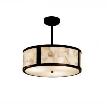 Justice Design Group ALR-9541-DBRZ - Tribeca 18" Drum Pendant