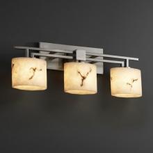 Justice Design Group FAL-8703-20-MBLK - Aero 3-Light Bath Bar