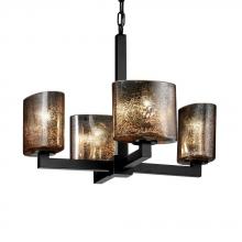 Justice Design Group FSN-8829-20-MROR-DBRZ - Modular 4-Light Chandelier